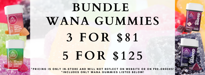 Wana Gummies Bundle