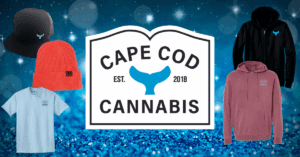 Shop branded Apparel, Hats and more at Cape Cod Cannabis Dispensary near me on Cape Cod in Wellfleet, MA